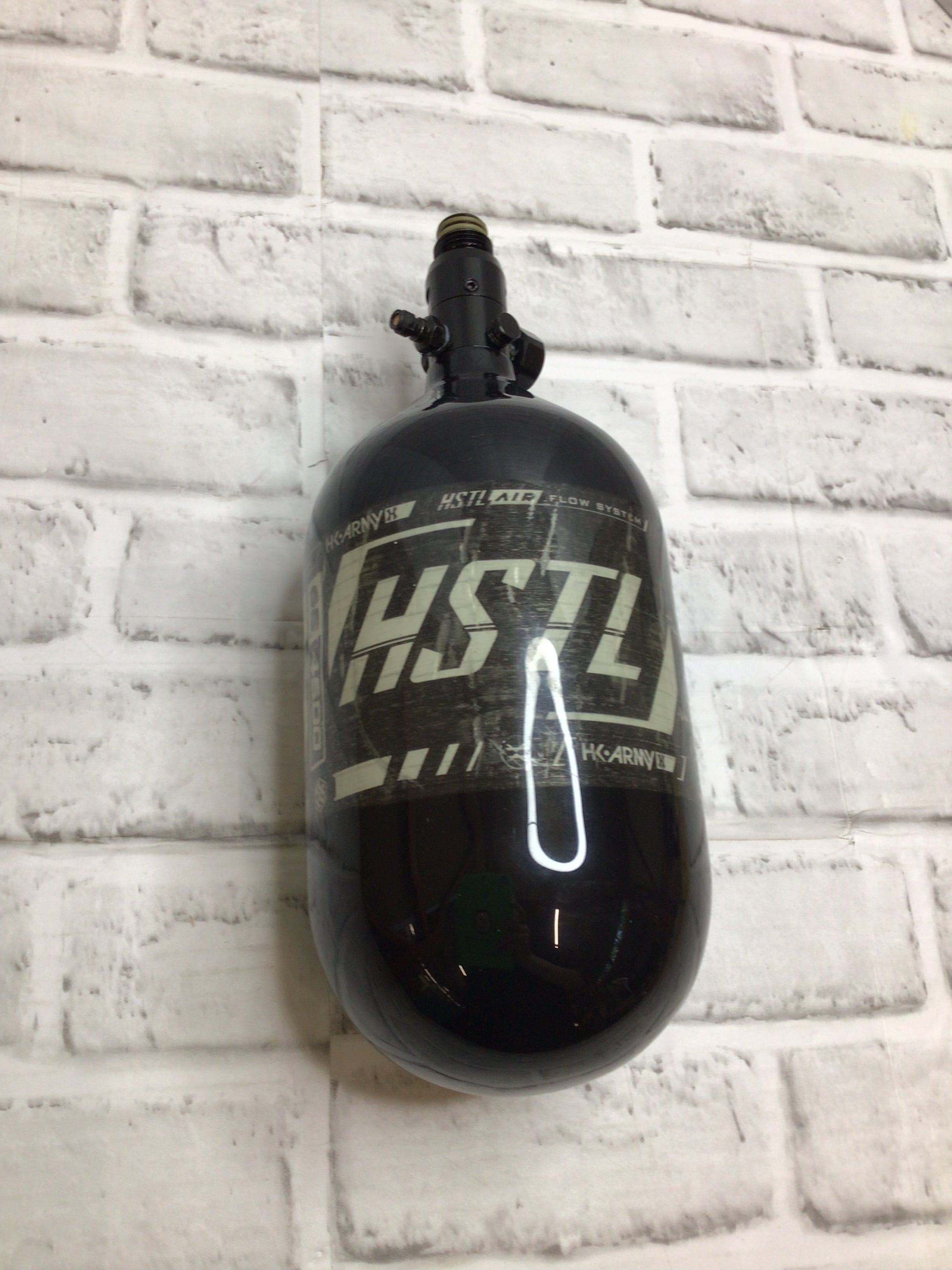 *FOR PARTS* HK Army HSTL 68/4500 Carbon Fiber Compressed Air Paintball Tank (8081910759662)